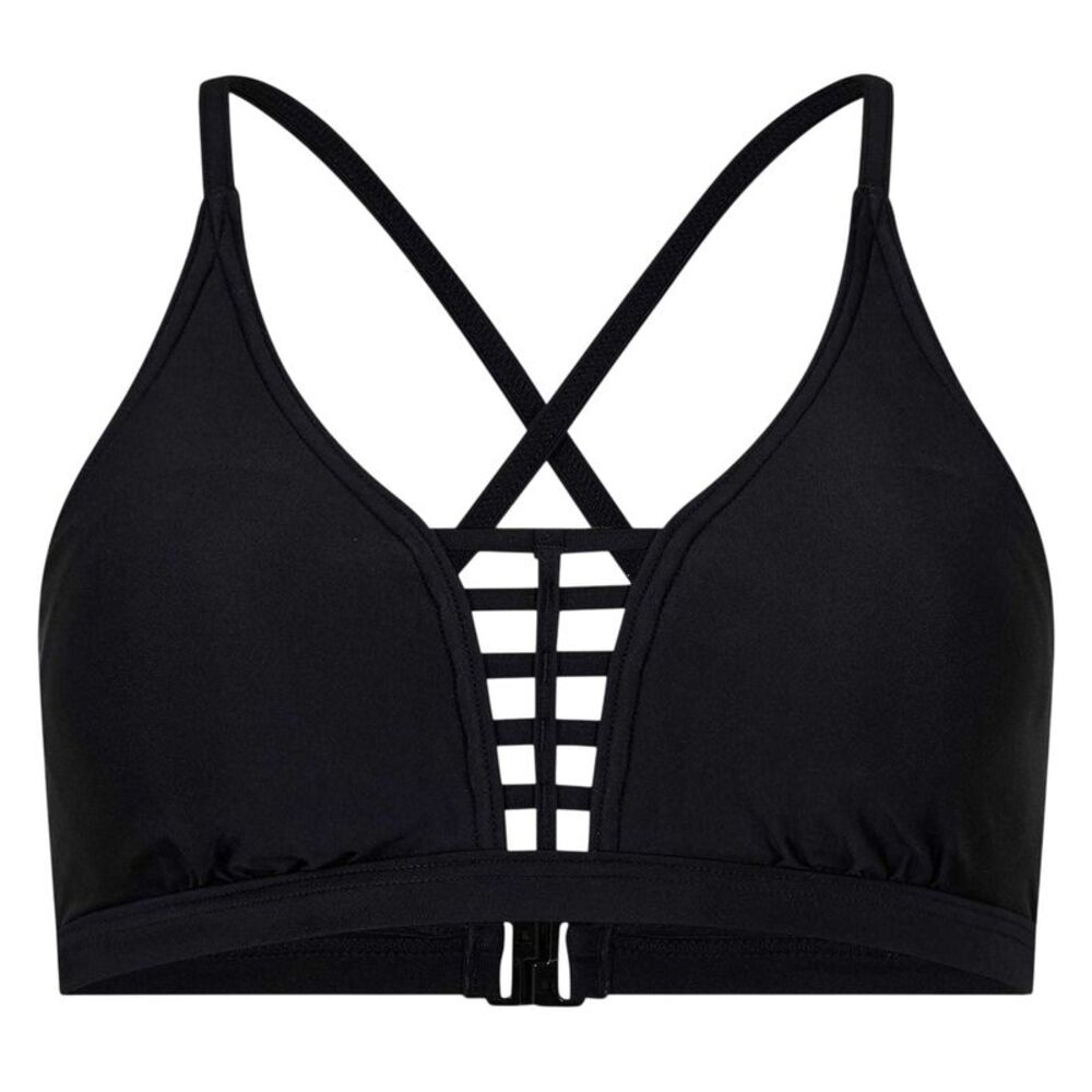 Zoggs Womens/Ladies Ladder Crop Top / Black